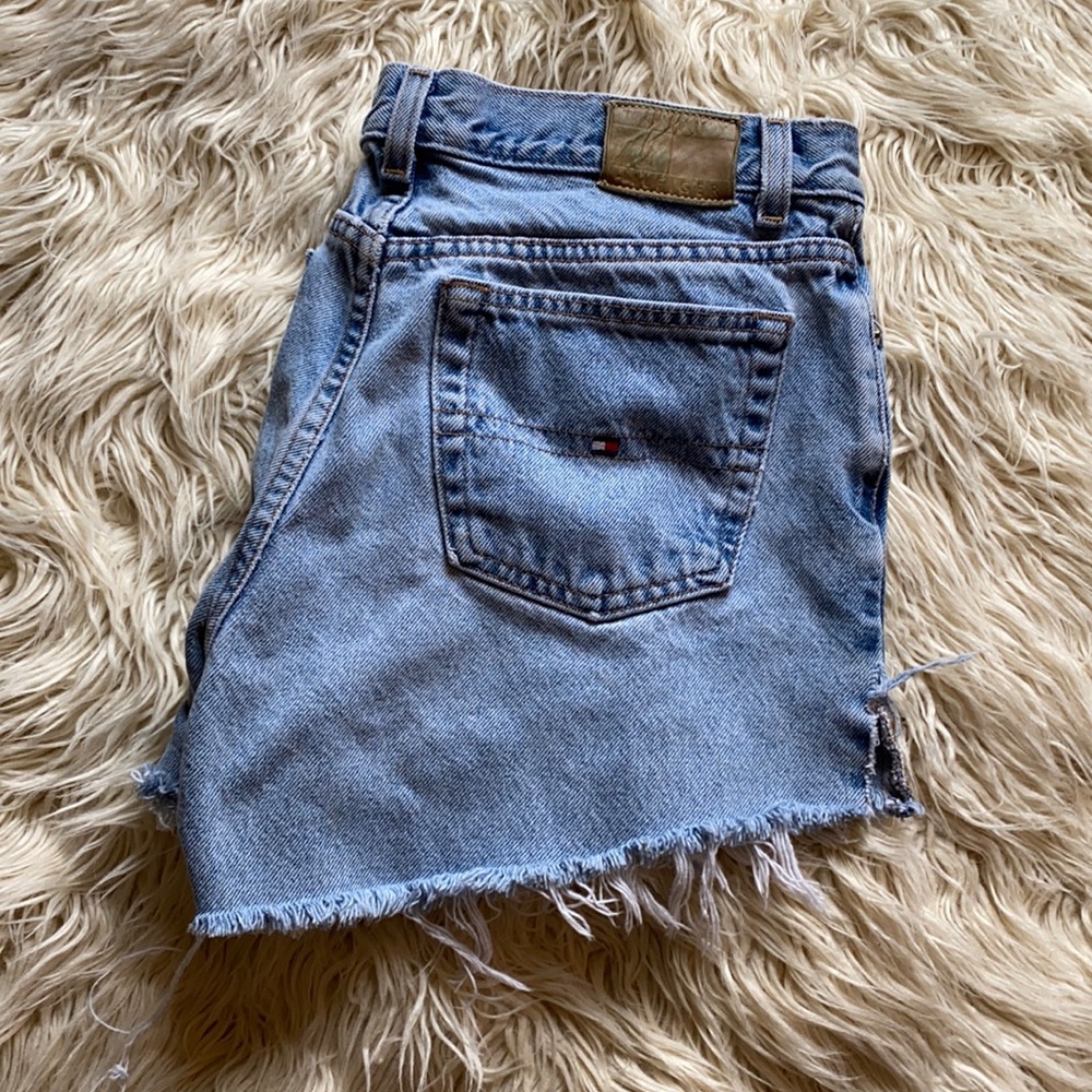Vintage High waisted Tommy Hilfiger cut offs